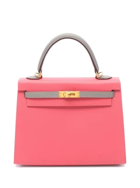 Hermès Pre-Owned 2017 25 Kelly tote bag Pink 1073712A