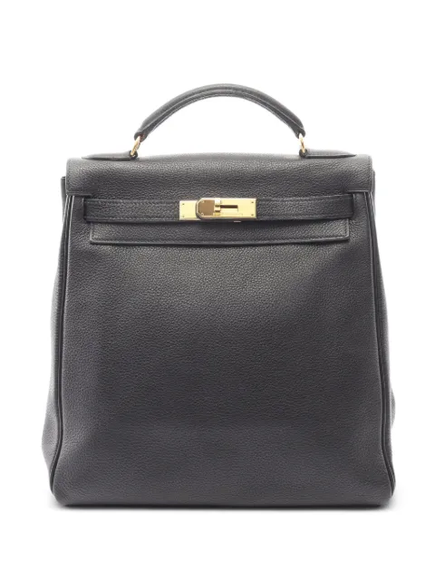Hermès Pre-Owned 1997 GM Kelly Ado backpack Black 1064146AINSQUARE