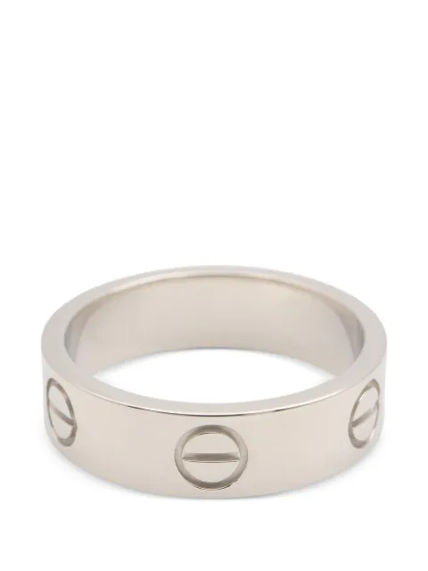 Cartier 2010s 1996 Love ring Silver 1072398K26079