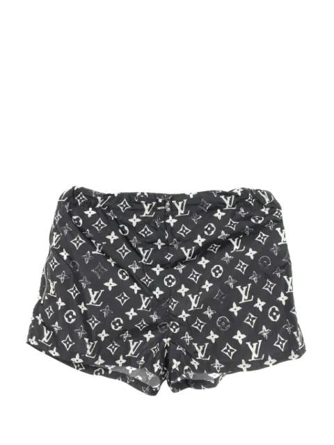 Louis Vuitton Pre-Owned 2010s Monogram shorts Black 1062014