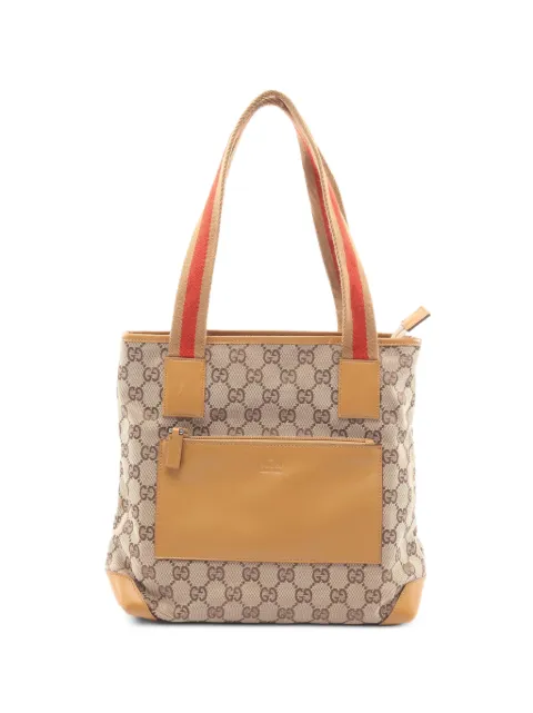 Gucci Pre-Owned 2000s GG canvas tote bag Neutrals 1064759