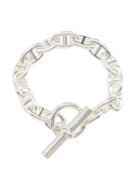 Hermès Pre-Owned 2010s Chaine d'Ancre bracelet Silver 106955723D039239