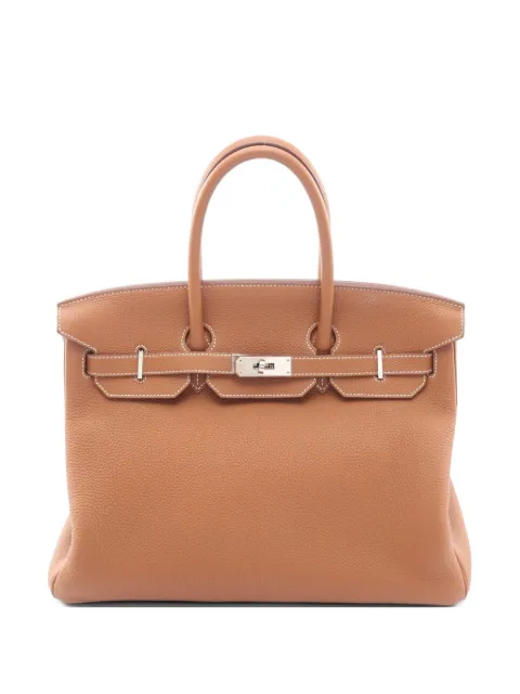 Hermès Pre-Owned 2023 35 Birkin tote bag Neutrals 1073706B