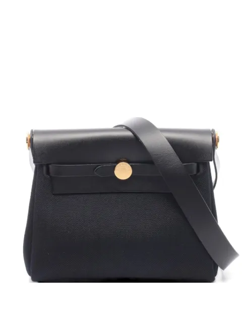 Hermès Pre-Owned 2025 mini Herbag Zip shoulder bag Black 1073797K