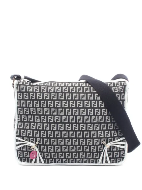 Fendi Pre-Owned Zucchino shoulder bag Black 1064724