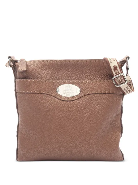 Fendi Pre-Owned 2000s Selleria cross body bag Brown 1058055
