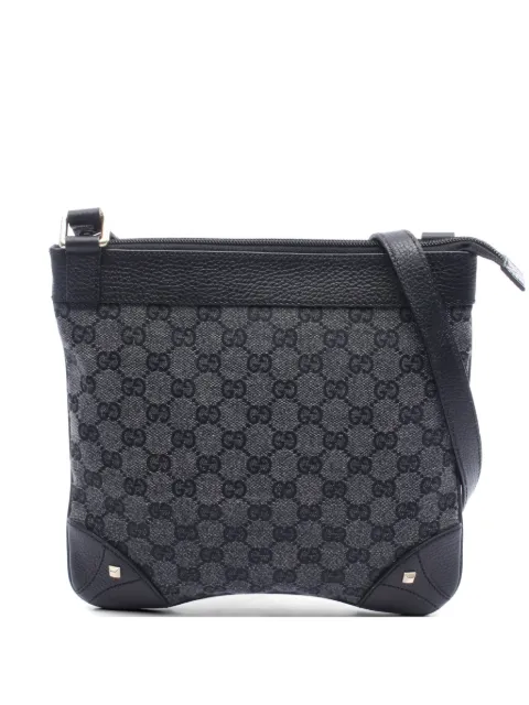 Gucci Pre-Owned 2010s GG canvas shoulder bag Grey 1062400