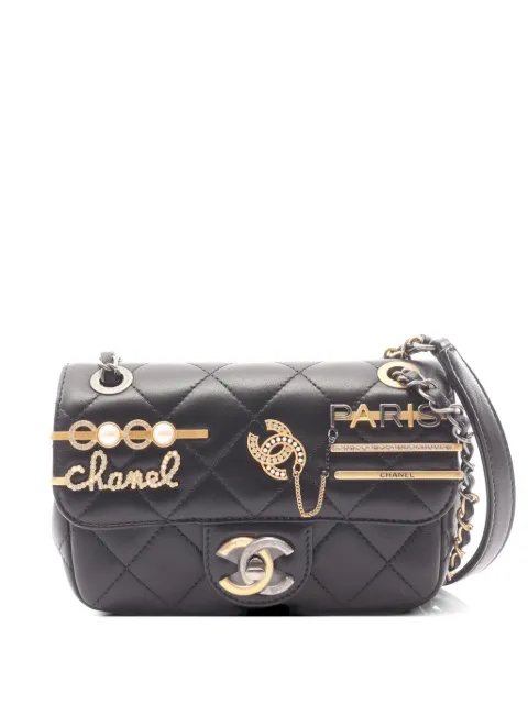 CHANEL Pre-Owned 2021s Coco Clips Flap shoulder bag Black 1072806NAX009C6