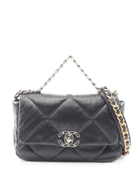 CHANEL Pre-Owned 2021 Chanel 19 two-way shoulder bag Black 1072987COUHHJT9