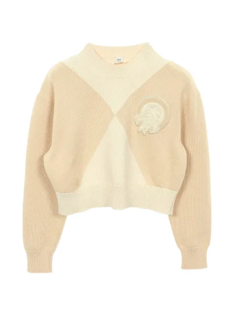 Hermès Pre-Owned 2010s Candy Libris sweater Neutrals 1054195