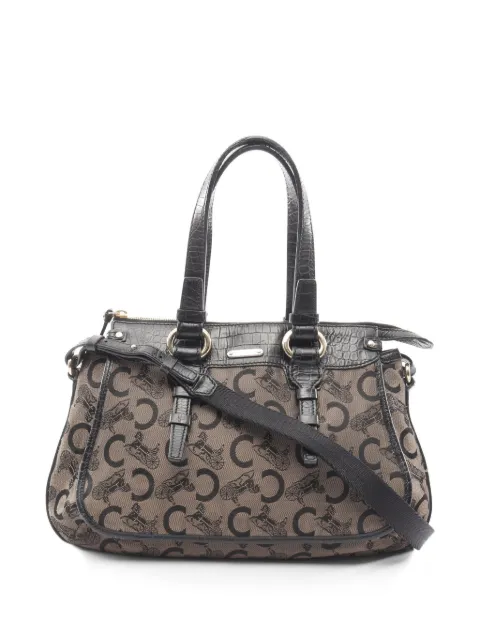 Celine Pre-Owned 2000s C Macadam canvas tote bag Neutrals 1060149