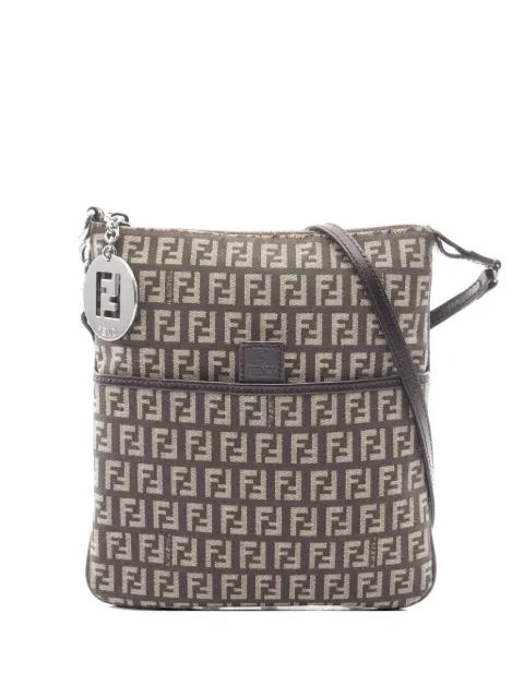 Fendi Pre-Owned 2010s Zucchino shoulder bag Brown 1064726