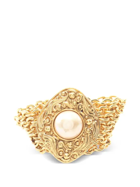 CHANEL Pre-Owned 1986-1988 chain bracelet Gold 1067464