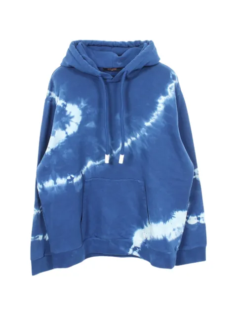 Louis Vuitton Pre-Owned 2010s tie-dye hoodie Blue 1058605