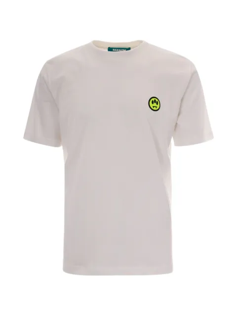 BARROW logo-print cotton T-shirt White S6BWWOTH003412