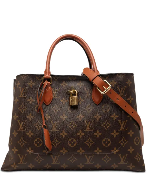 Louis Vuitton Pre-Owned 2018 Monogram Flower Tote satchel Brown 16AP9ZQFK5KLCEUR