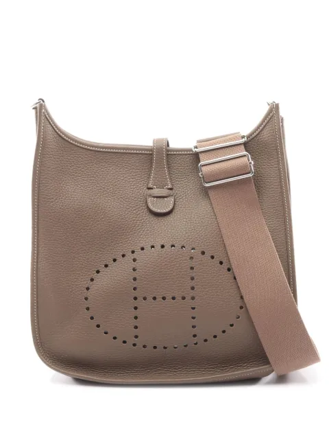 Hermès Pre-Owned 2023 Clemence Evelyne III 29 crossbody bag Grey I5ZDNLA7ZPT1ZBWB