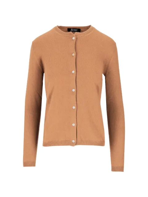 La-Rose button-front cashmere cardigan Brown 22801MGDC
