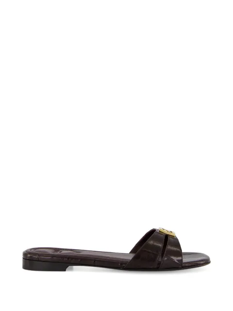 FENDI FFold hagfish sandals Brown 8R8863AOSH