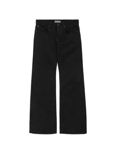 Balenciaga relaxed-fit wide-leg jeans Black 872168TQW83