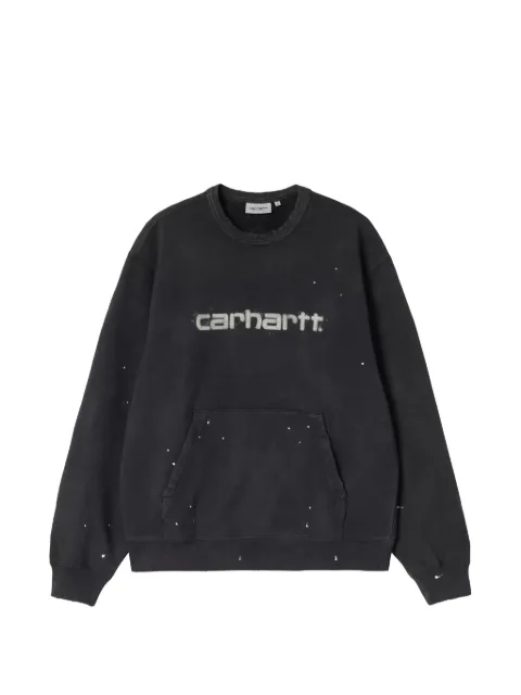 Carhartt WIP Painter logo-print sweatshirt Black I036899