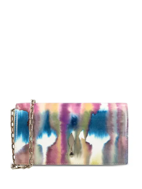 Christian Louboutin Bettina tie-dye clutch bag Pink 3265013M023