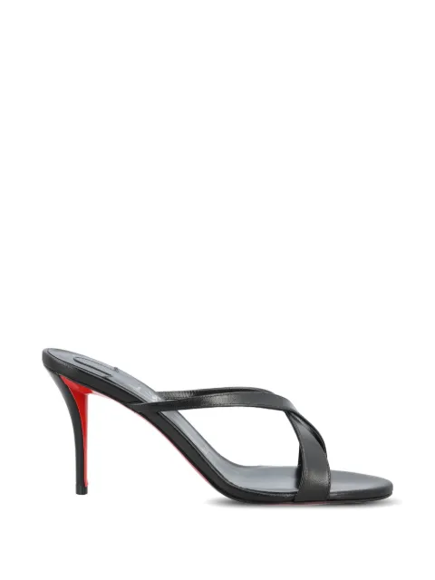 Christian Louboutin Mulazee Cross sandals Black 3260132B439