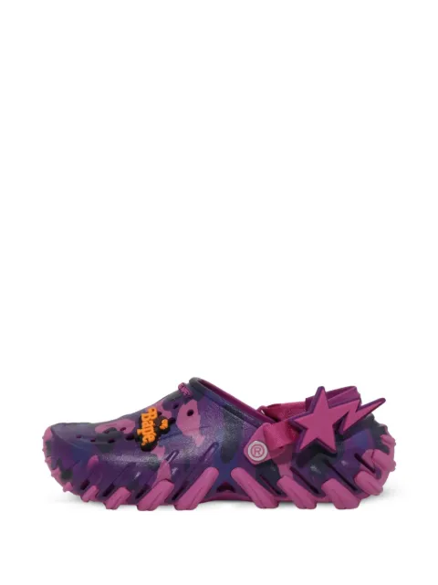 Crocs x A Bathing Ape Echo camouflage-print clogs Pink 2131405BV