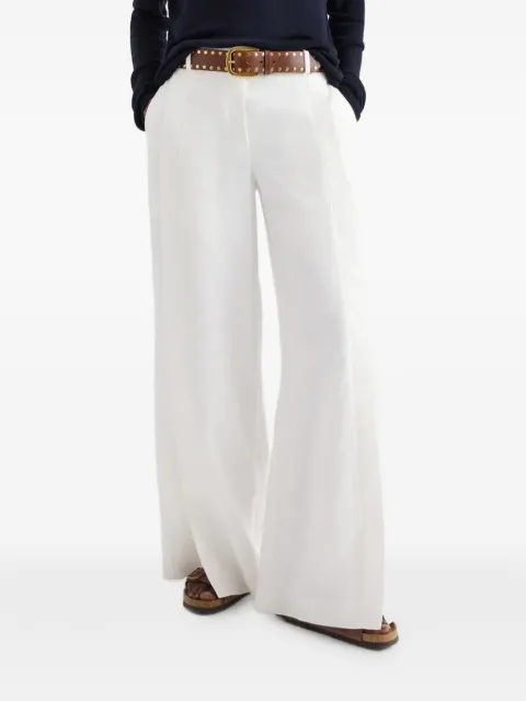 TWP Taite wide-leg trousers White 27911W758