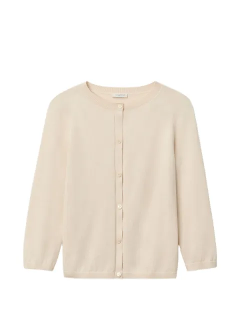 Lafayette 148 cropped button-front cardigan Neutrals MWFB5RKKG2