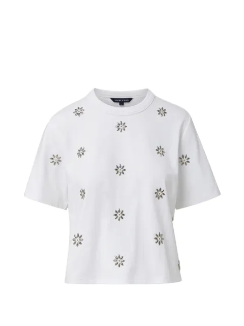 Veronica Beard Sebastian embellished T-shirt White J2605JY180T1025