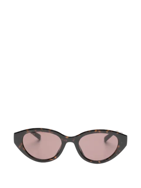 Gucci Eyewear tortoiseshell-effect Interlocking G sunglasses Brown GG2105SA