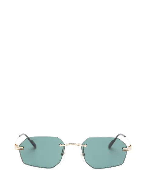 Cartier Eyewear Signature C de Cartier geometric-frame sunglasses Gold CT0616S