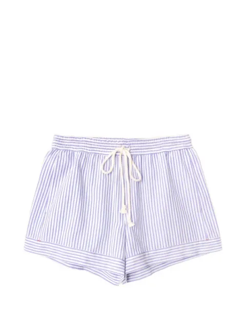 Xirena Gabby striped mini shorts Blue X7AMS046
