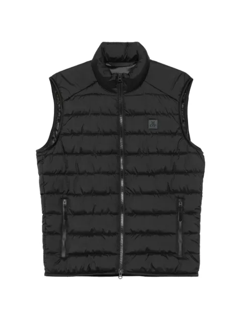 Marc O'Polo logo-patch gilet Black B21096072022