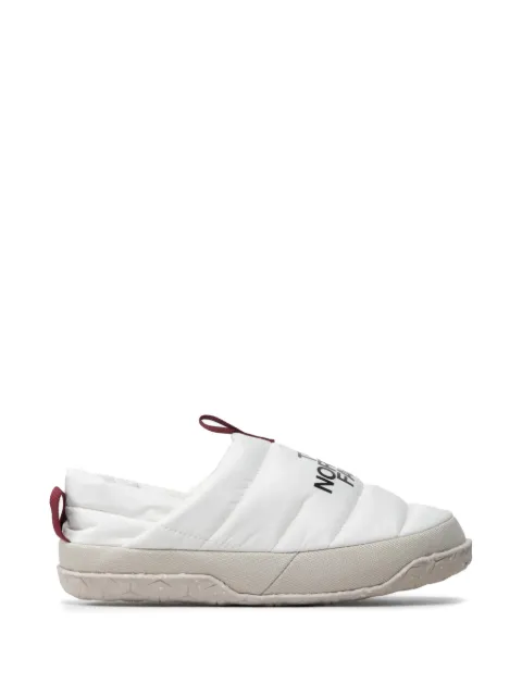 The North Face Nuptse quilted mules White NF0A5G2B