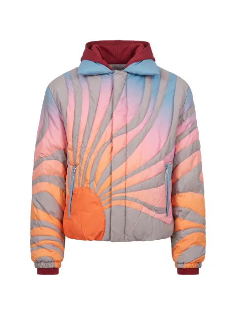 ERL Sun quilted bomber jacket Grey 221260M178003