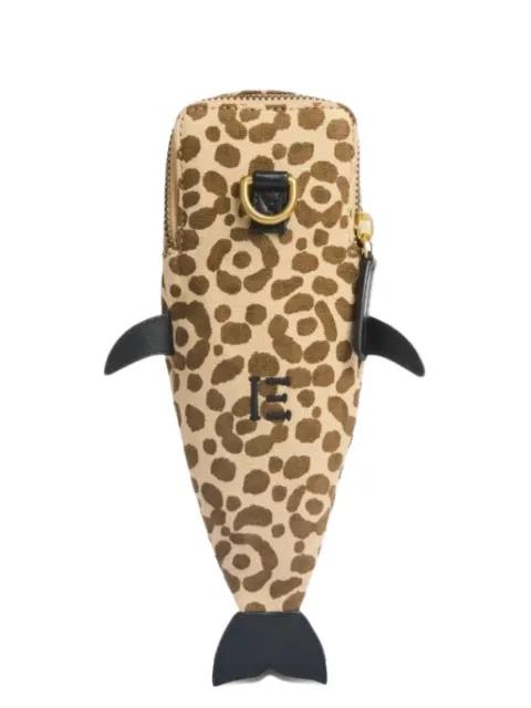Inoui Editions Felis Whale Case pouch Neutrals PM23TBF15
