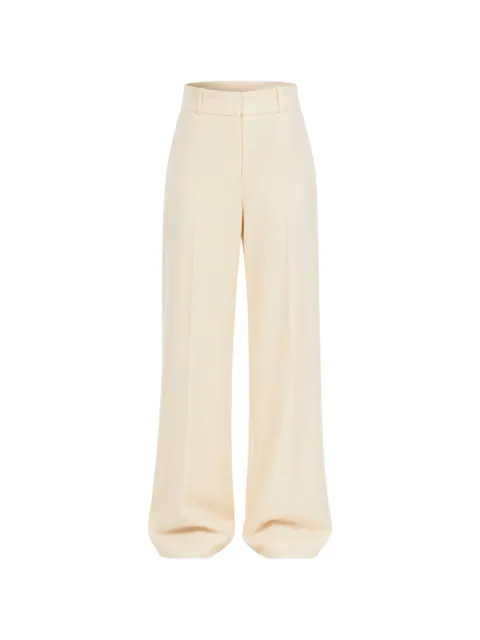 QUIRA belt-loops tailored trousers Neutrals Q339SGQ0011