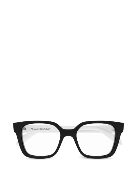 Alexander McQueen Eyewear square-frame glasses Black AM0358