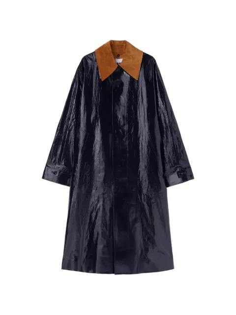 Jil Sander single-breasted coat Blue J22SW0024J60082