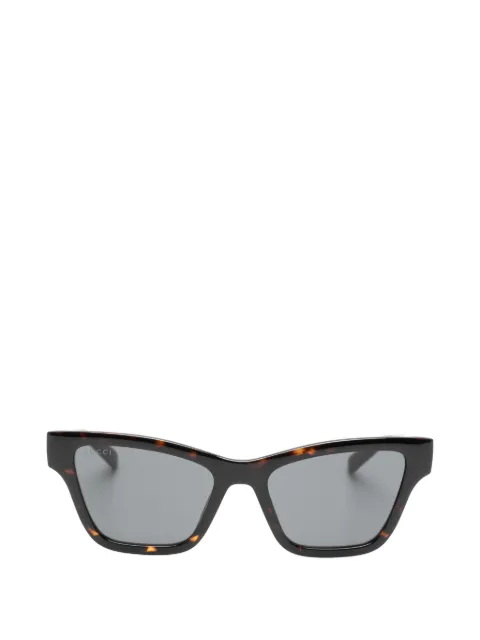 Gucci Eyewear cat-eye frame sunglasses Brown GG1982S