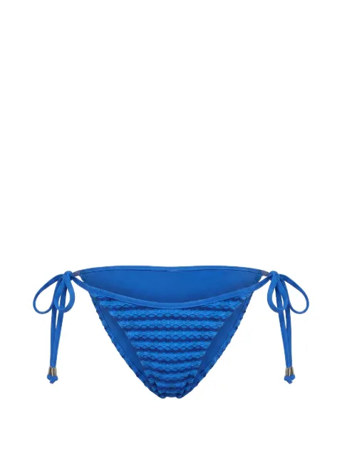 Seafolly textured bikini bottoms Blue 40651102