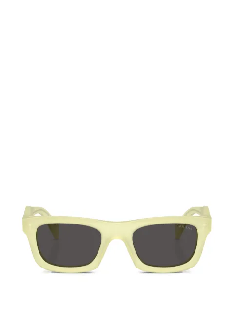 Prada Pillow rectangle-frame sunglasses Yellow 0PRC06S