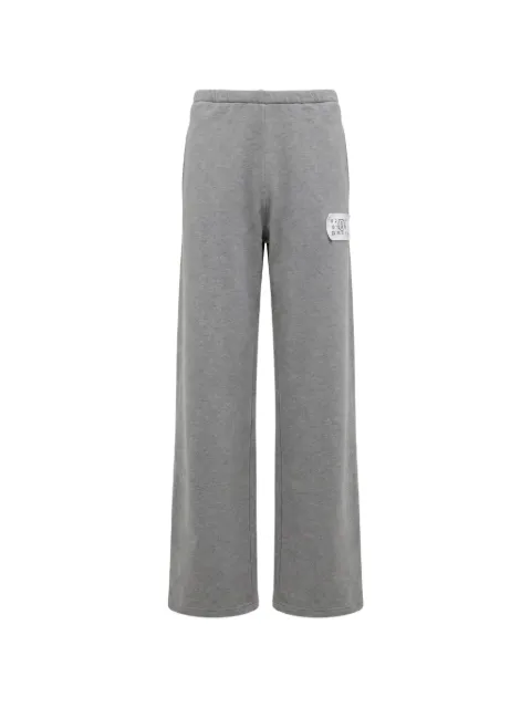 MM6 Maison Margiela logo-patch track pants Grey SH2KA0068S25337