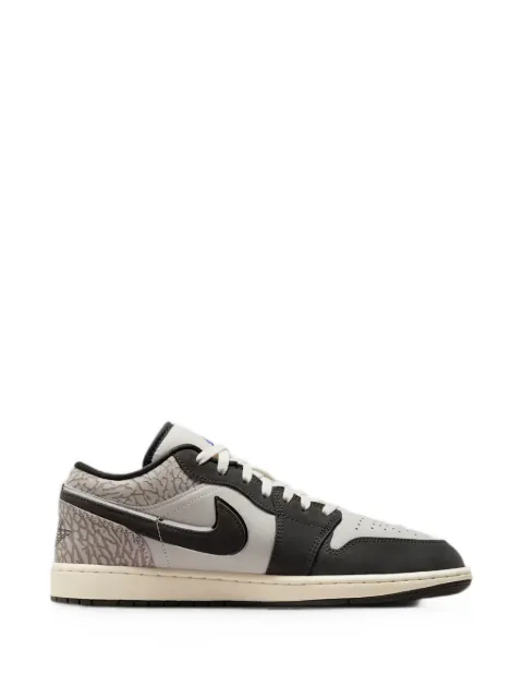 Jordan elephant-print Air 1 Low SE lace-up sneakers Grey IU2268100