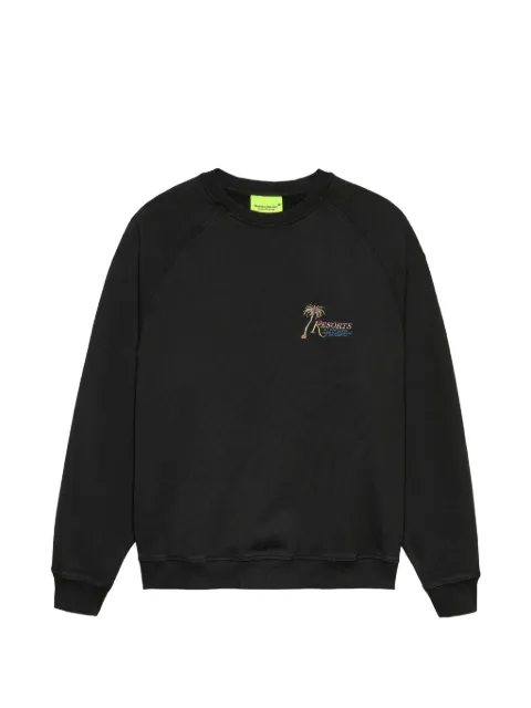 NEW AMSTERDAM Resorts logo-print sweater Black 2601129001