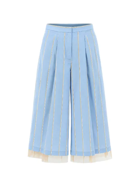 Viktor & Rolf striped trousers Blue TB0196128323