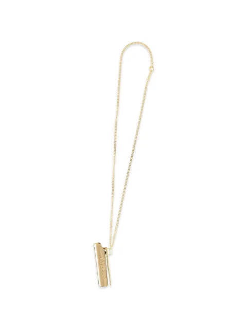AMBUSH lighter-case necklace Gold 12112093