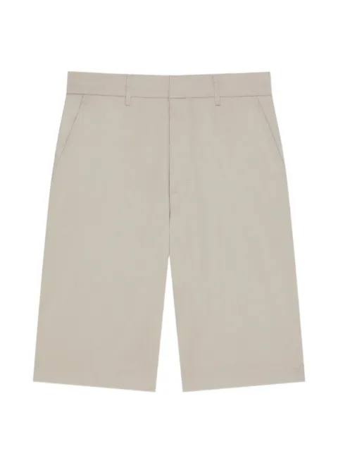 Givenchy logo-patch chino shorts Neutrals BM51CS14YJ099